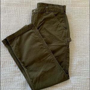 Carhartt relaxed fit cotton twill pants 36x32